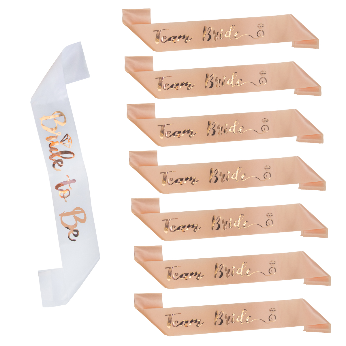 Bride Tribe Sash - 1set Bachelorette Party Bride to Be