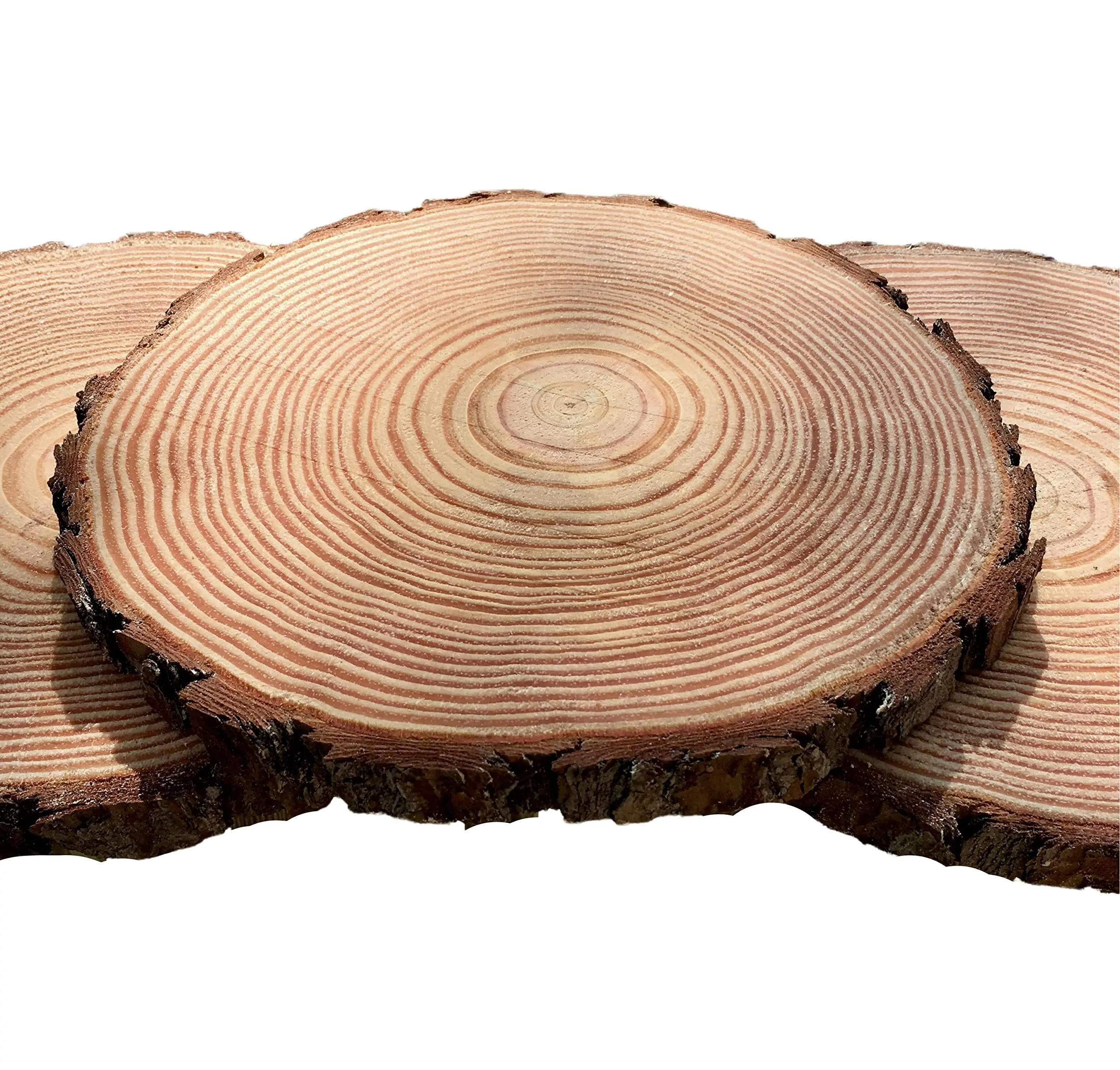 Wedding Ceremony Supply - 18-30cm Natural Wood Slices Round Pine