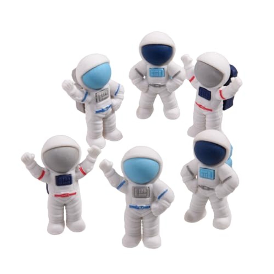Wedding Supply In Bulk - 18Pcs Cute Outer Space Themed Erasers