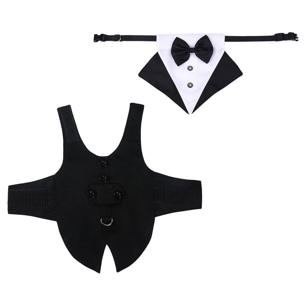 Suitsupply Wedding Tuxedo - 1 Set Dog Suit and Bandana