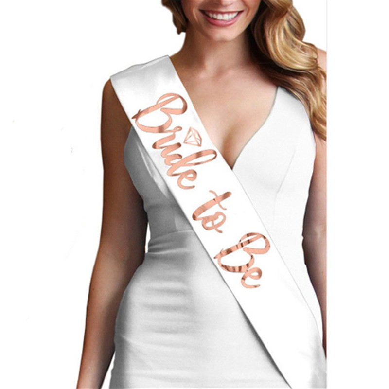 1pcs Bride To Be or mommy to b - Bride Tribe Sash reseña y precio