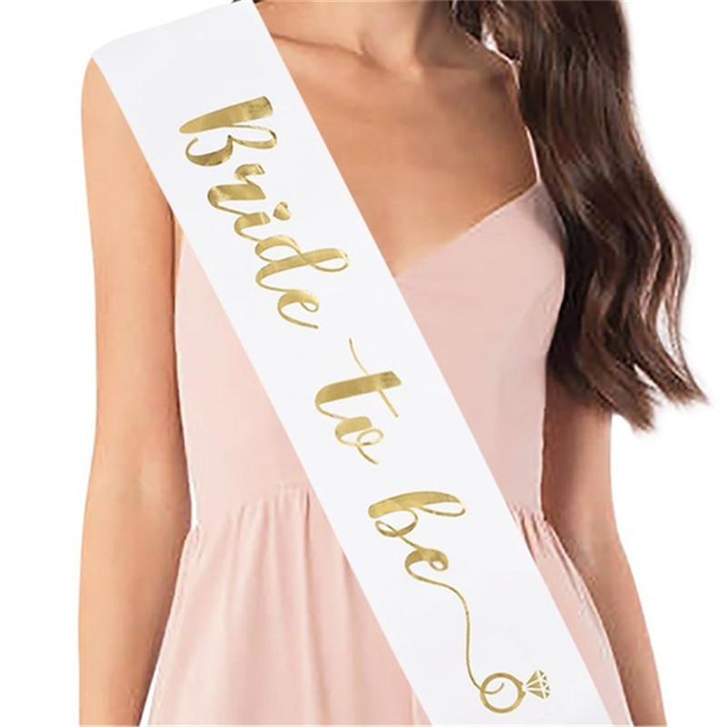 1pcs Bride To Be or mommy to b - Bride Tribe Sash reseña y precio