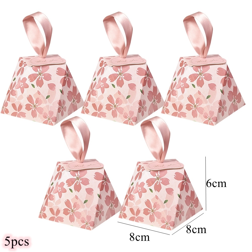 1Pack Cherry Blossom Candy Box - Wedding Supply.Box reseña y precio