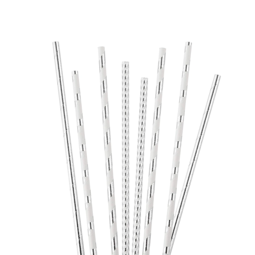 100 Pcs Biodegradable Silver P - Wedding Supply In Bulk reseña y precio