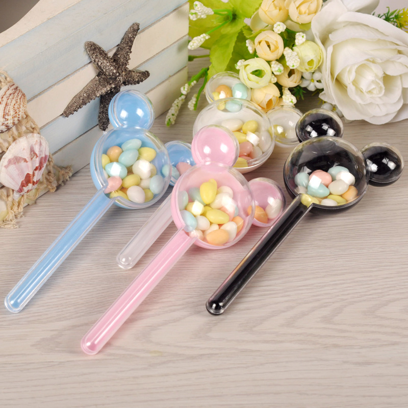 24pcs/lot Plastic Candy Box We - Wedding Supply.Box reseña y precio
