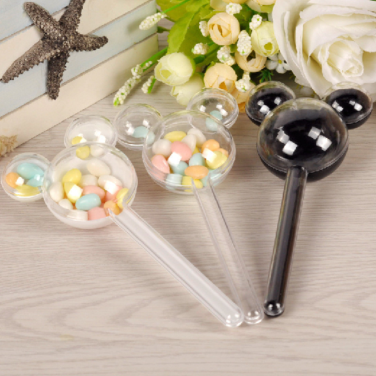 24pcs/lot Plastic Candy Box We - Wedding Supply.Box reseña y precio