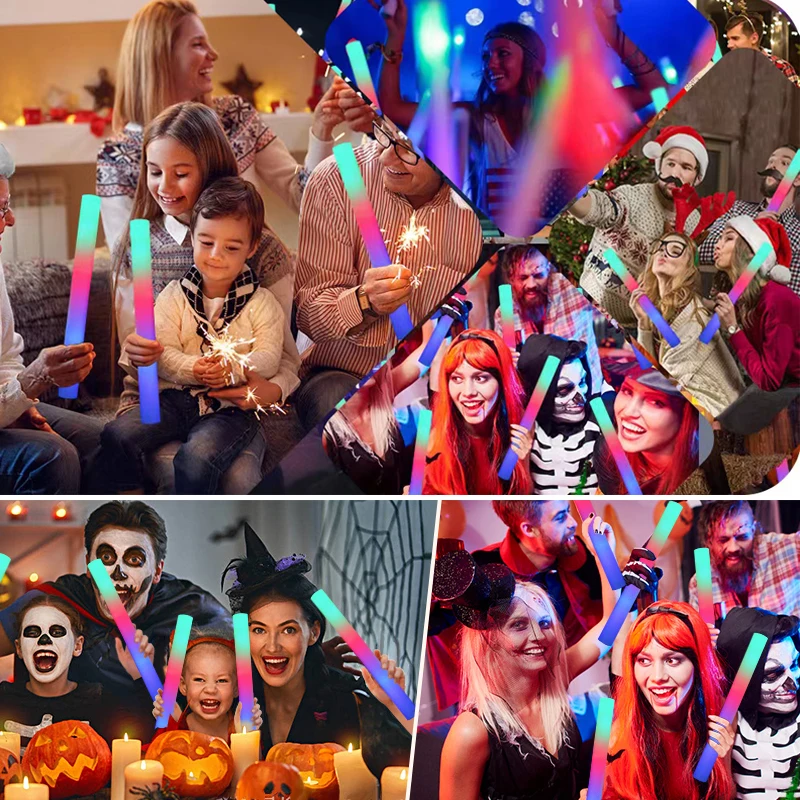 15/30Pcs LED Glow Sticks Bulk  - Wedding Supply In Bulk reseña y precio