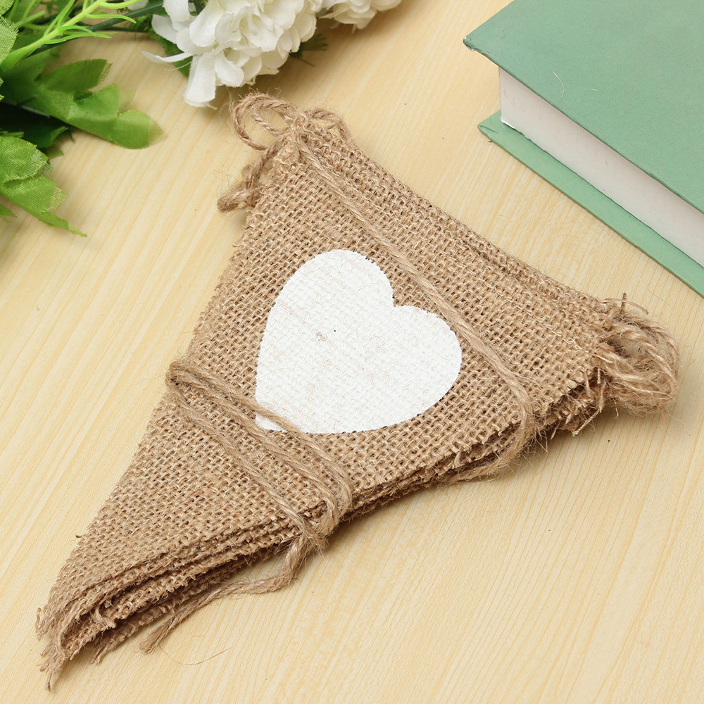Vintage Banner Love Heart Rust - Wedding Ceremony Supply reseña y precio