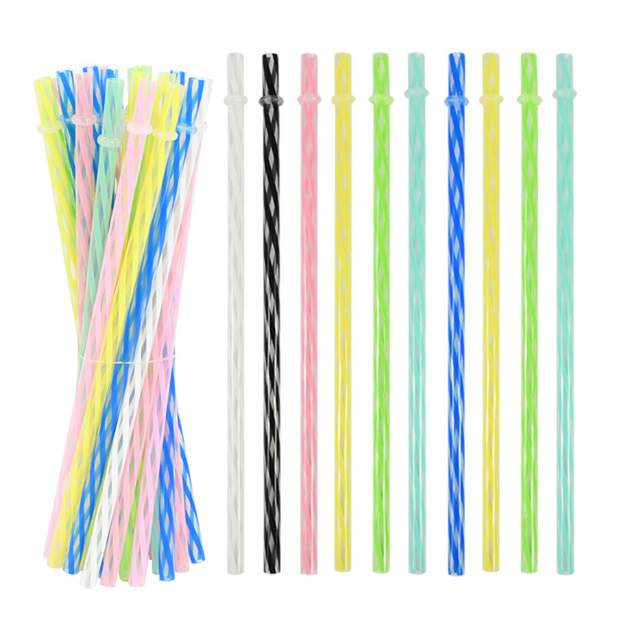 25Pcs Colorful Striped Reusabl - Wedding Supply In Bulk reseña y precio