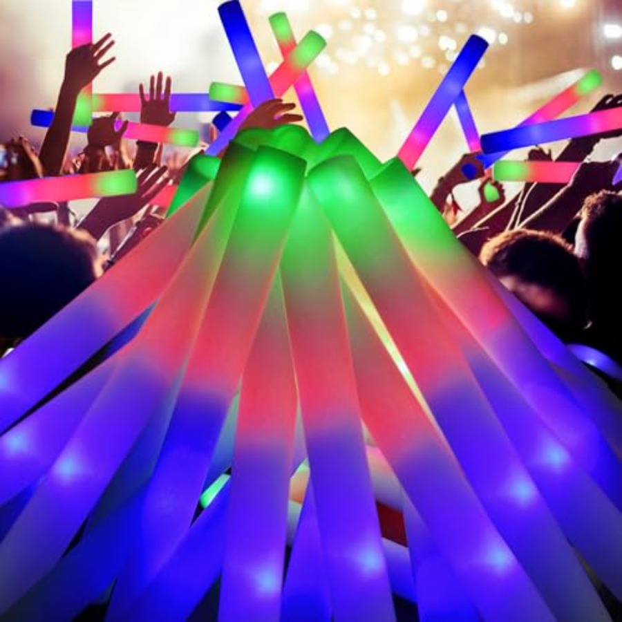 118PCS Foam Glow Sticks Bulk P - Wedding Supply In Bulk reseña y precio