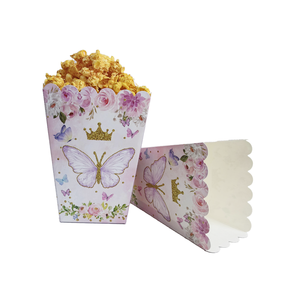 6/12/24/30pcs Butterfly Popcor - Wedding Supply.Box reseña y precio