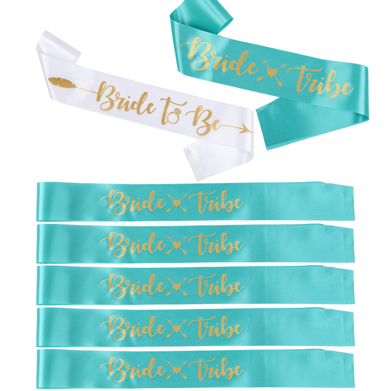 1Set Bride to be Bride Tribe S - Bride Tribe Sash reseña y precio
