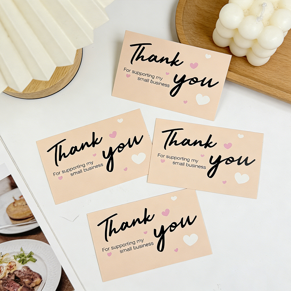 50/100pcs Thank You Cards, for - Wedding/Event Supply Store reseña y precio