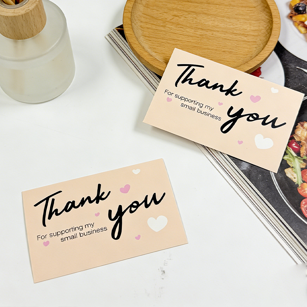 50/100pcs Thank You Cards, for - Wedding/Event Supply Store reseña y precio