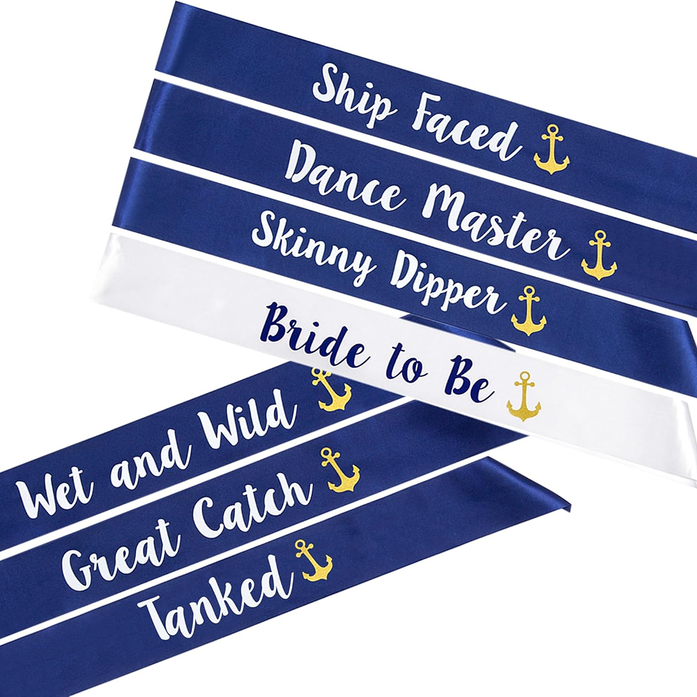7/12/18 Packs Last Sail Before - Bride Tribe Sash reseña y precio