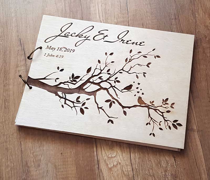 Personalized Engraved  Wooden  - Wedding Ceremony Supply reseña y precio