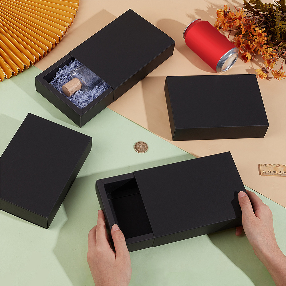 Kraft Paper Storage Gift Drawe - Wedding Supply.Box reseña y precio