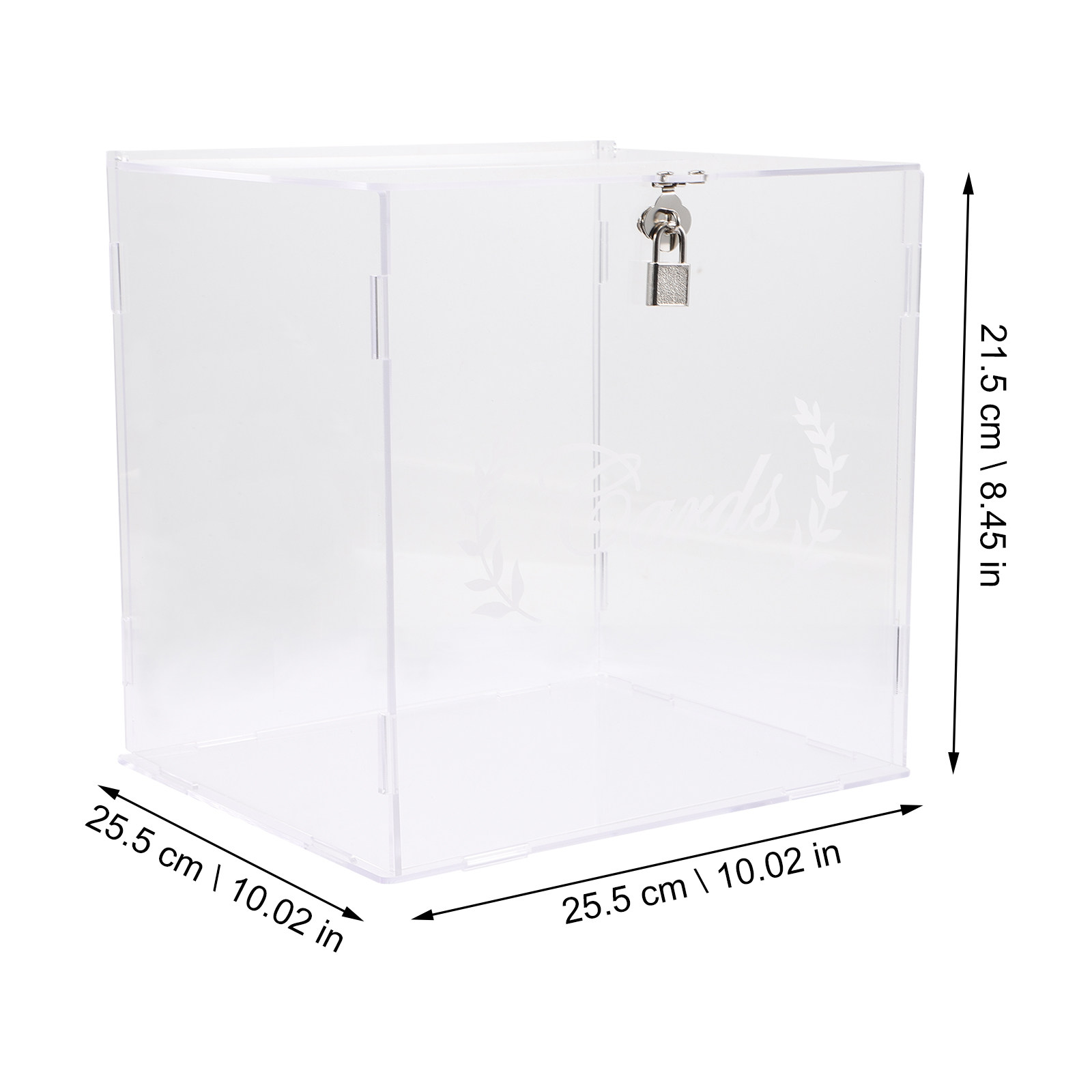 Wedding Transparent Acrylic Ca - Wedding Supply.Box reseña y precio