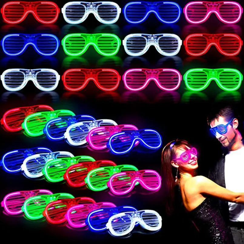10-30Pcs Light Up LED Glasses  - Wedding Supply In Bulk reseña y precio