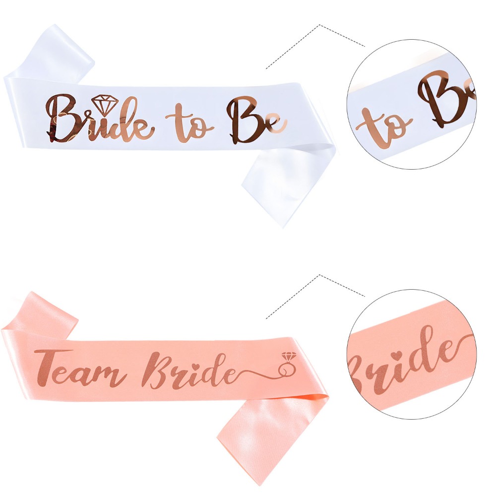 Set 13pcs Bachelorette Party S - Bride Tribe Sash reseña y precio