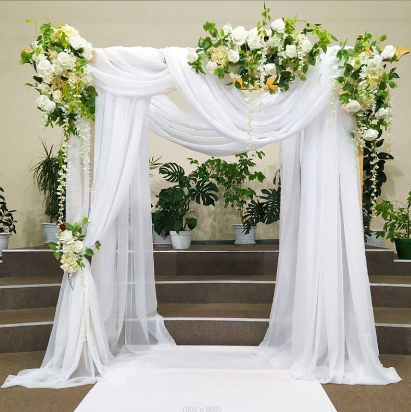 6 Meters Wedding Arch Drape Fa - Wedding Ceremony Supply reseña y precio