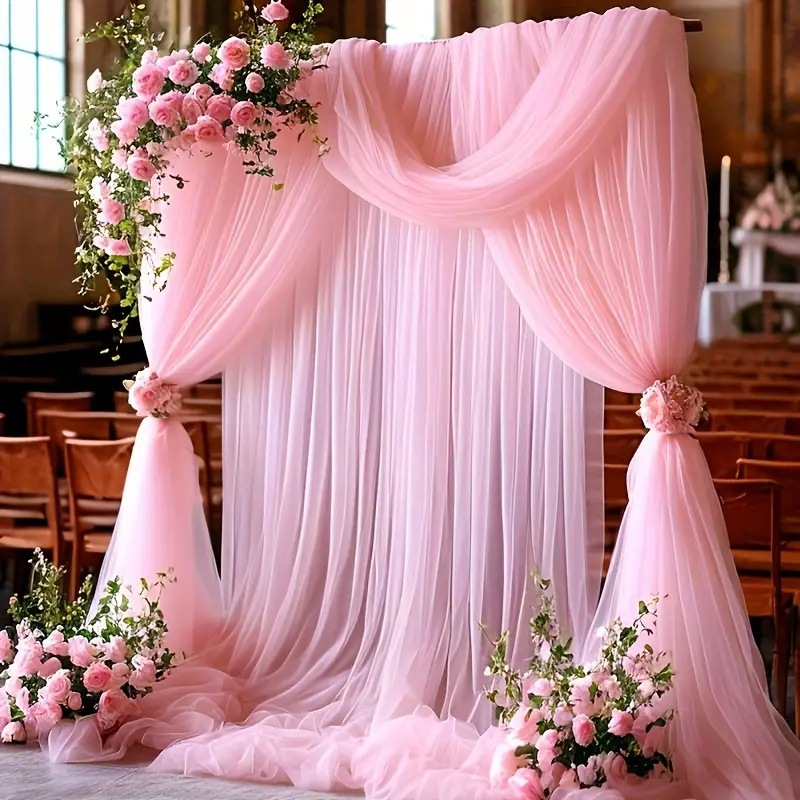 6 Meters Wedding Arch Drape Fa - Wedding Ceremony Supply reseña y precio