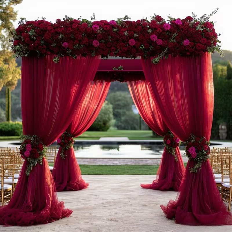 6 Meters Wedding Arch Drape Fa - Wedding Ceremony Supply reseña y precio