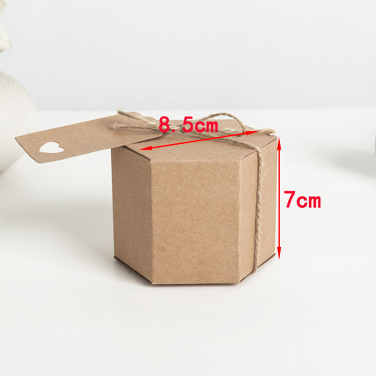 A71Z 50Pcs Kraft Paper Candy B - Wedding Supply.Box reseña y precio