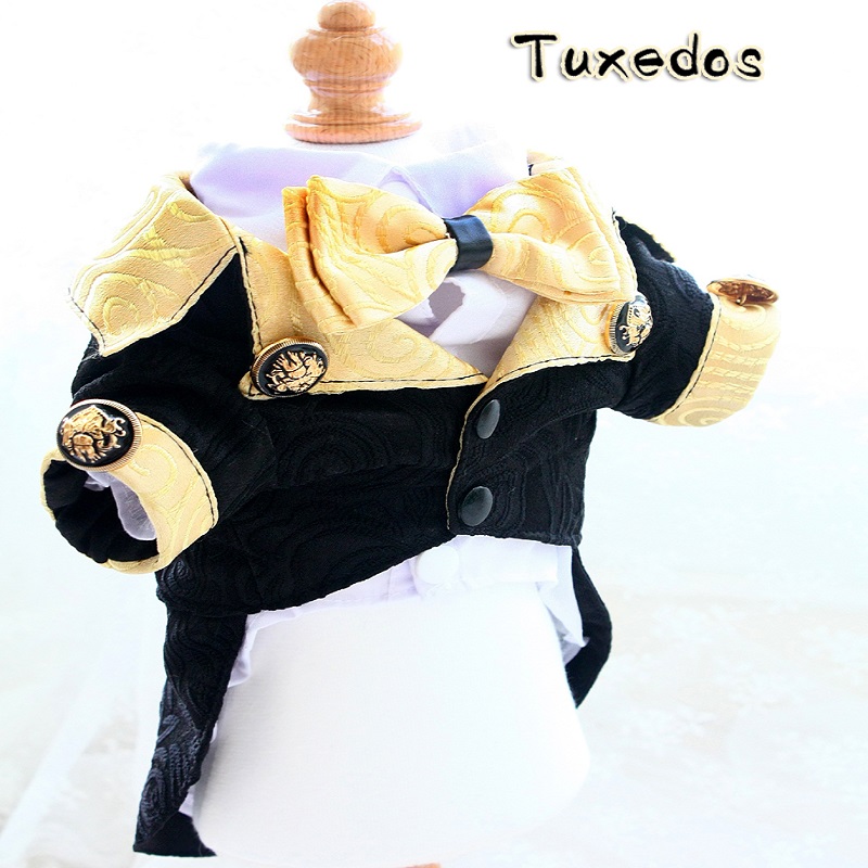 Handmade Dog Clothes Luxurious - Suitsupply Wedding Tuxedo reseña y precio