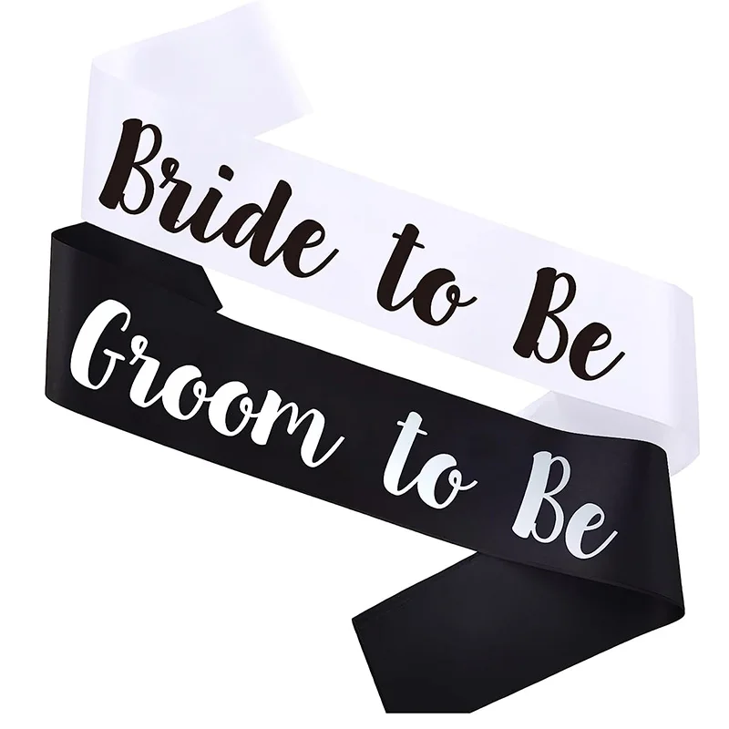 Groom Bride to Be Sash Bridal  - Bride Tribe Sash reseña y precio