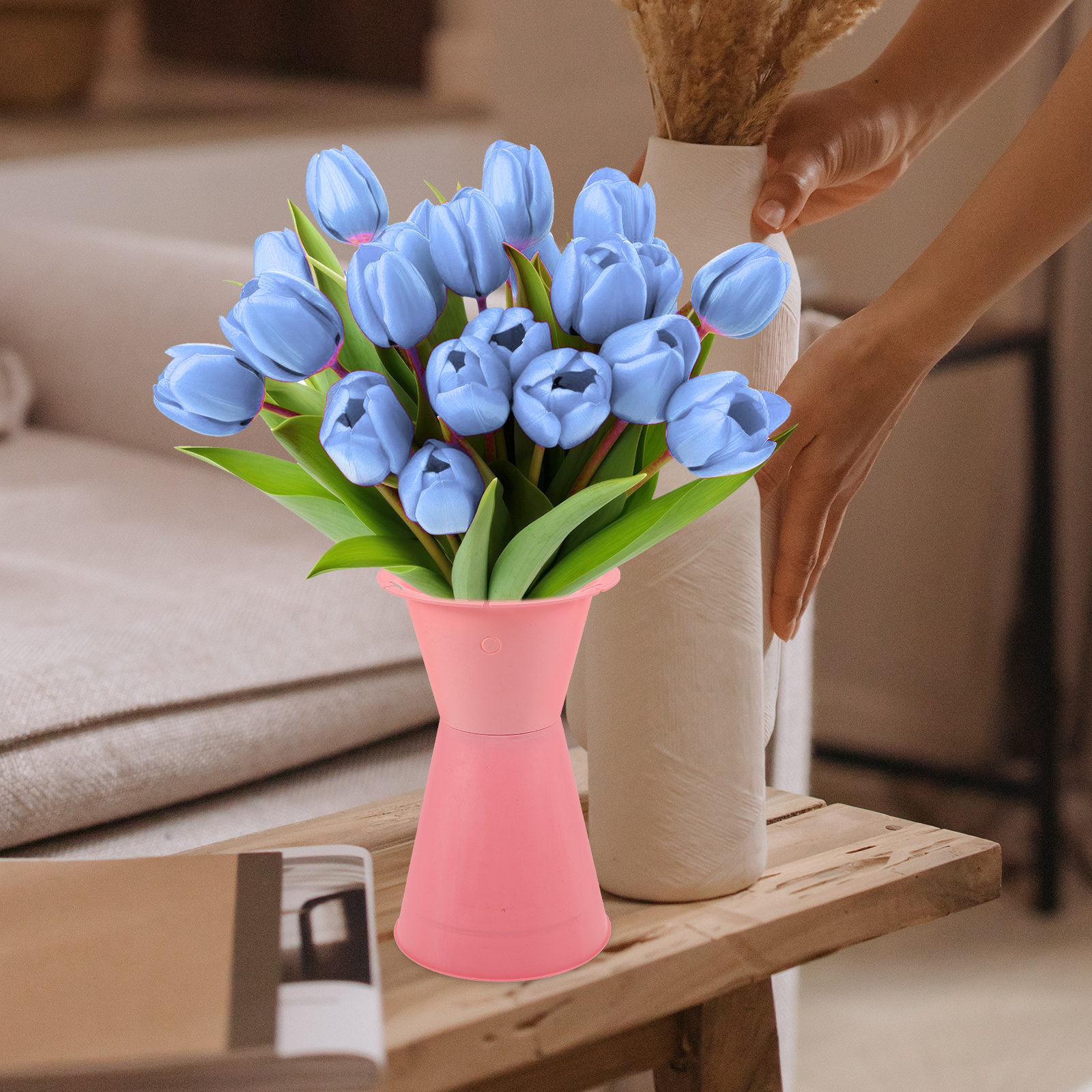 10Pcs Premium Plastic Bouquet  - Wedding/Event Supply Store reseña y precio