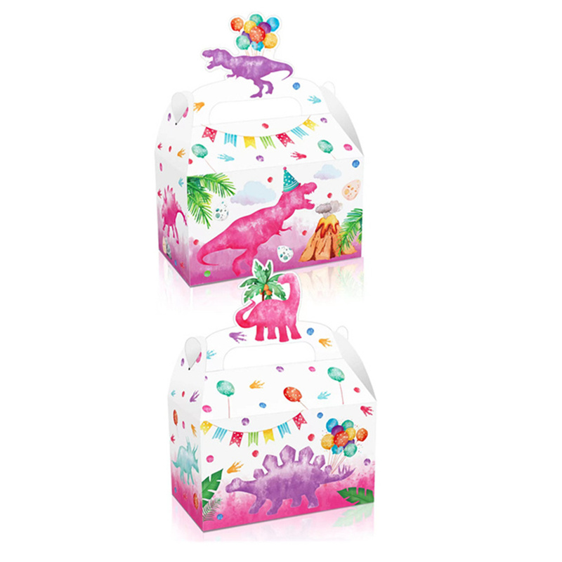 4/24Pcs Pink Dinosaur Candy Bo - Wedding Supply.Box reseña y precio