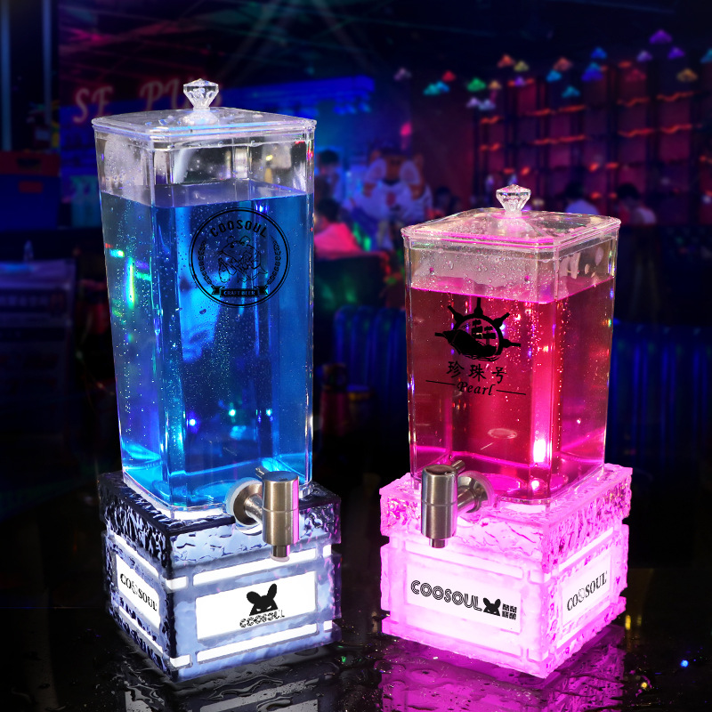 LED Beer Keg with Tap 2L& 3L G - Wedding Alcohol Supply reseña y precio