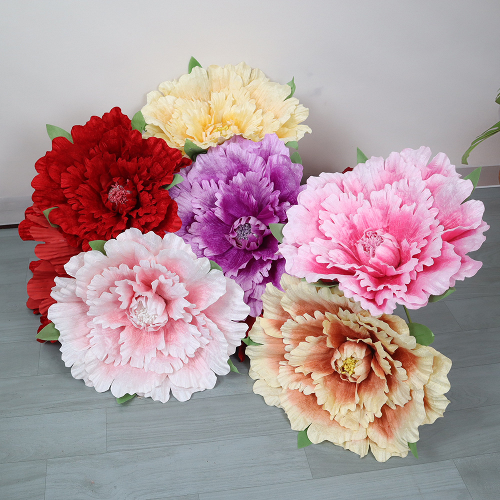 30-80cm Giant Velvet Peony Flo - Wedding Supply In Bulk reseña y precio