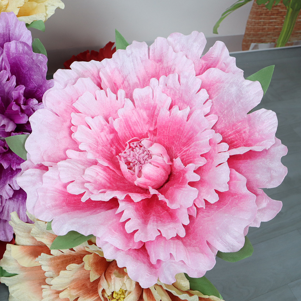 30-80cm Giant Velvet Peony Flo - Wedding Supply In Bulk reseña y precio