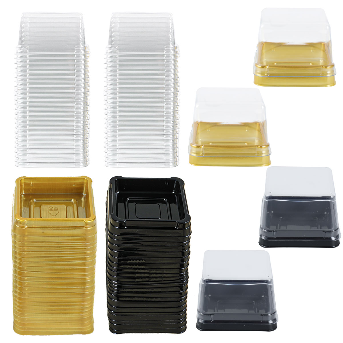 Transparent Cake Dessert Box C - Wedding Supply.Box reseña y precio