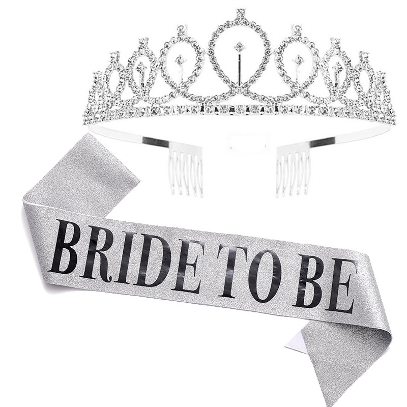 1set Rose Gold Bride to Be Sat - Bride Tribe Sash reseña y precio