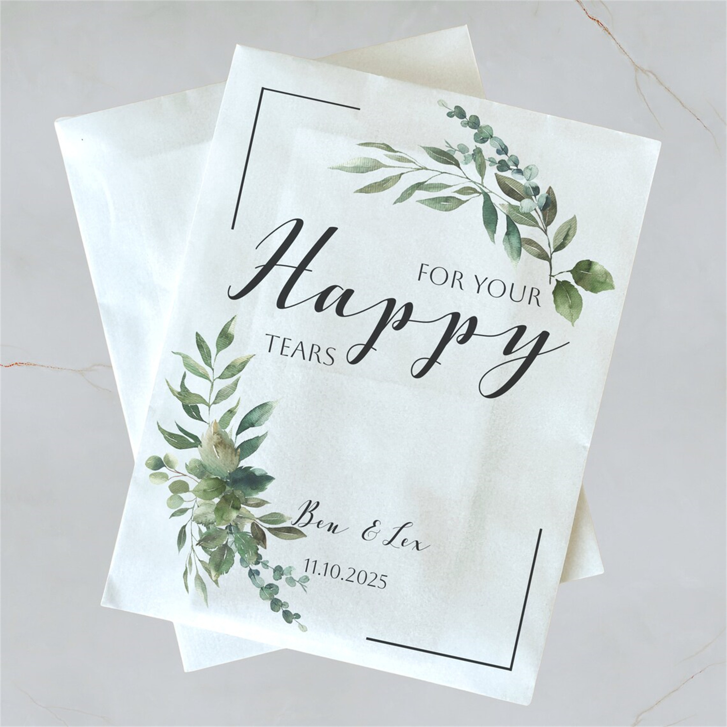 Custom Names Wedding Tears Tis - Wedding Ceremony Supply reseña y precio