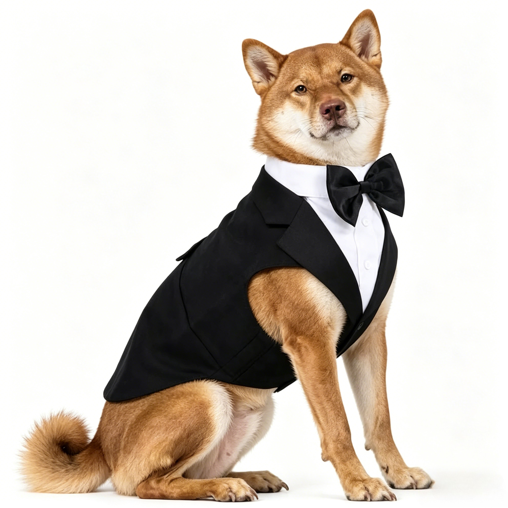 Pet Dog Clothes Fashion Party  - Suitsupply Wedding Tuxedo reseña y precio