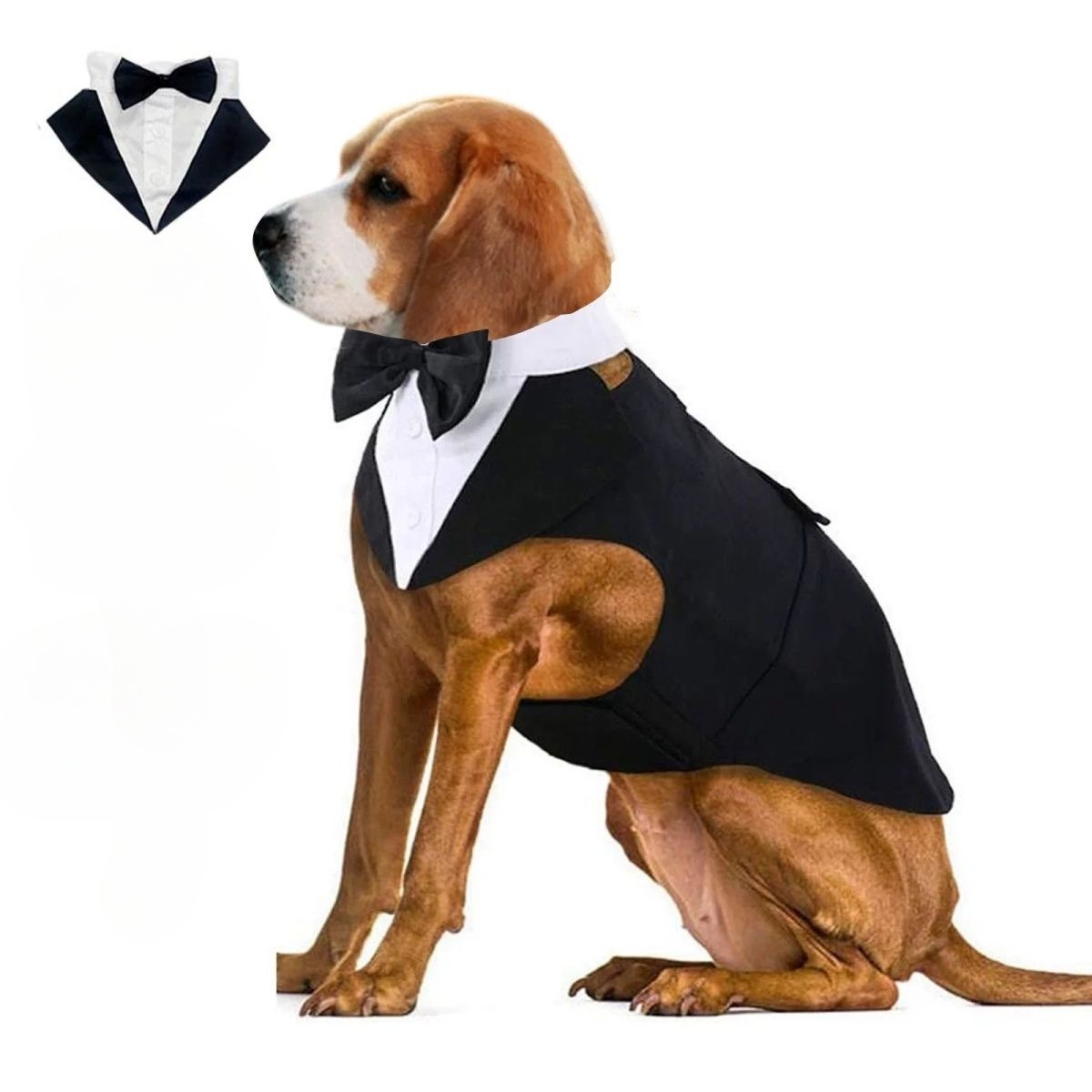 Pet Dog Clothes Fashion Party  - Suitsupply Wedding Tuxedo reseña y precio