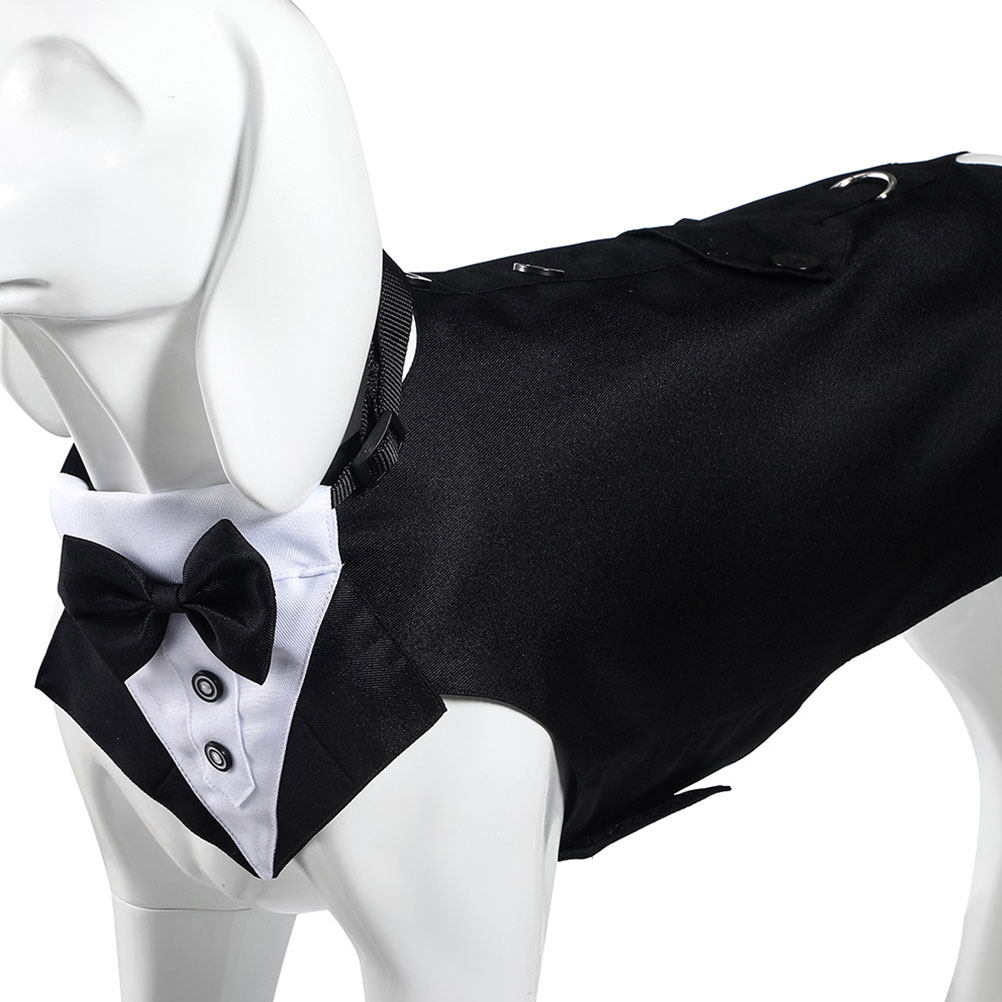 1 Set Dog Suit and Bandana Tux - Suitsupply Wedding Tuxedo reseña y precio