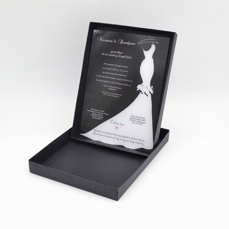 custom laser cut  wedding invi - Wedding Supply.Box reseña y precio